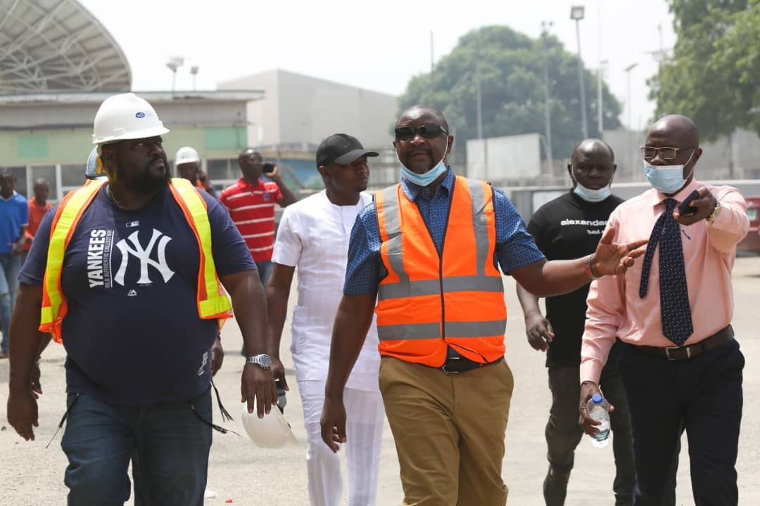 Minister Assures On Early Completion Of National Stadium Lagos – First ...